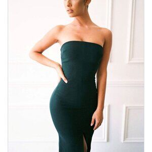 House of CB Holly/Evergreen Dress XS